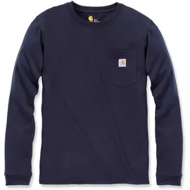 CARHARTT Damen Long Sleeve Shirt, blau, Größe L