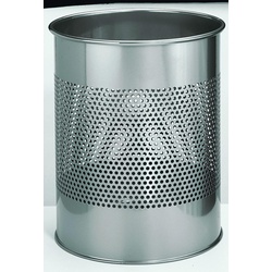 DURABLE Papierkorb 15,0 l silbermetallic