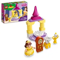 LEGO DUPLO Disney Belle's Ballroom 10960 Building Toy for Kids Aged 2+; Princess Belle, Lumiere, Cogsworth and Chip (23 Pieces)