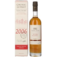 Cognac Leyrat Single Estate Cognac Vintage 2006 41,8% Vol. 0,5l in Geschenkbox