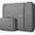 Inateck 360° Rundumschutz 16 Zoll Hülle Kompatibel mit 16 Zoll MacBook Pro 2019-2021/15 Zoll Surface Book 2/XPS 15, 360° Schutz, No... - Grau
