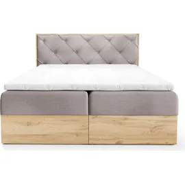 Fun Möbel Helios Premium 180 x 200 cm Beige
