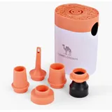Elektrische Luftpumpe,Campingpumpe,Akkupumpe,Hochleistungs-Aufblasbar & Entlüftung,Gewicht nur 131 Gramm,6 AA-Batterien für