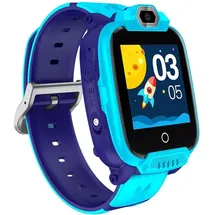 Canyon Jondy KW-44 LTE 44mm Kunststoffgehäuse Blau Silikonarmband Blau M