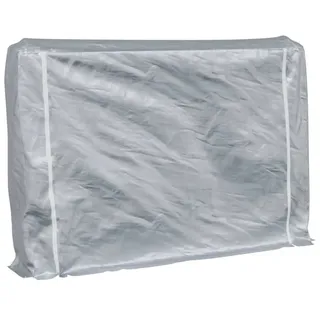 vidaXL Brennholzregal mit Regenschutz 200x25x150 cm Verzinkter Stahl