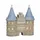 Wurm Holsten-Tor Lübeck Dekohaus 20x22x8 cm Blau/Braun/Mehrfarbig