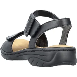 Rieker Sandale Damen Schwarz 37