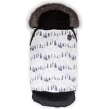 KIKKABOO Shiny Nylon Snow Forest Fußsack - Multicolor - One Size
