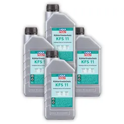 4x 1L LIQUI MOLY 21149 Frostschutzmittel Kühlerfrostschutz KFS 11 Kanister