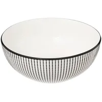 SECRET DE GOURMET Lunis schwarze Salatschüssel 22 cm