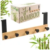 Ricoo Türhaken MH029N-5 Bambus Schwarz