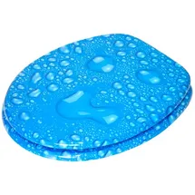 Sanilo WC-Sitz Tautropfen Blau«, mit Absenkautomatik