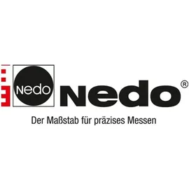 NEDO Teleskopnivellierlatte L.1,22-4m Teilung Rücks.1 m.Libelle NEDO