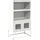 vidaXL Highboard 68 x 123 x 39 cm weiß