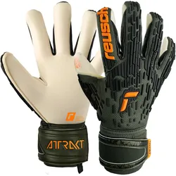 Reusch Torwarthandschuhe Attrakt Freegel Gold X GRÜN|olivgrün|orange 8.5