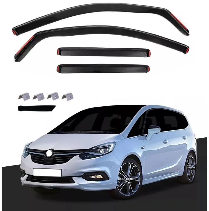 Satz mit 4 Windabweisern für Opel Zafira C (Tourer) – 2011–2019