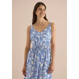 Cecil Maxikleid Paisleymuster Weiß 3XL