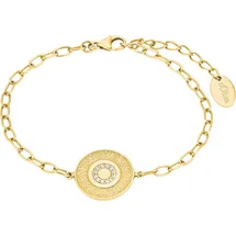s.Oliver Armband 925 Sterling Silber goldfarben 2027622 Größe 18