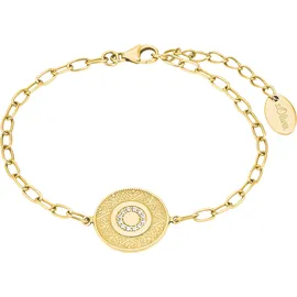 s.Oliver Armband 925 Sterling Silber goldfarben 2027622 Größe 18