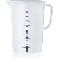 WAS Germany - Messbecher, 5 ltr., Polypropylen