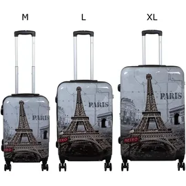 warenhandel könig Paris Koffer-Set 3-tlg. grau