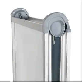 Franken Kundenstopper Outdoor PRO silber DIN A1 2 Fächer