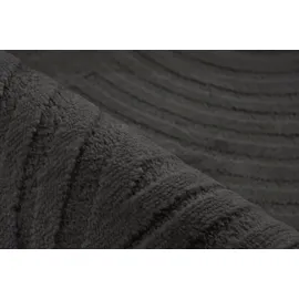Kayoom Teppich Bandito 325", Grau 160x230 cm – Pflegeleicht & Strapazierfähig - dunkelgrau,