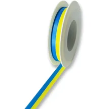 Deko AS GmbH Deko und Band Vereinsband - gelb, blau - 15 mm x 25 m - 2436 15 S