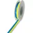 Deko AS GmbH Deko und Band Vereinsband - gelb, blau - 15 mm x 25 m - 2436 15 S