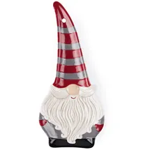 Excelsa Gnomo Christmas Kochlöffel Keramik 10,5 x 23,5 cm Rot/Grau