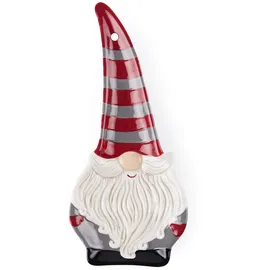 Excelsa Gnomo Christmas Kochlöffel Keramik 10,5 x 23,5 cm Rot/Grau