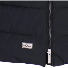 Blue Wave Damen Steppmantel Kaike mit verstellbarer Kapuze - Lange Steppjacke mit Innenfutter in Schwarz Größe 40 - 40