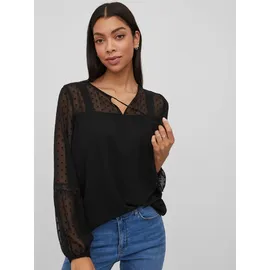 VILA VIEDEE L/S TOP - NOOS schwarz XS