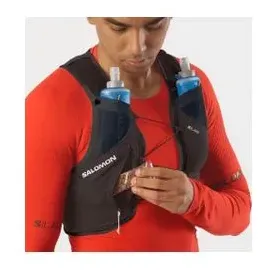 Salomon S-Lab pulsar 3 unisex trinkweste set schwarz weis / 3