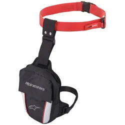 Alpinestars Access Oberschenkeltasche schwarz / rot / weiss