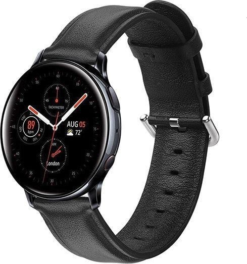 Beline Smart Watch Lederarmband für Samsung Gear S3/Samsung Galaxy Watch/Active/Watch 3/Huawei Watch GT/GT, Sportuhr + Smartwatch