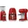 Smeg CGF01RDEU rot