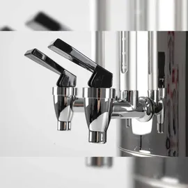 Caytime Teemaschine A12 - Teeautomat isoliert mit Doppelwand Isolierung Analog Samowar, Semaver 12 L