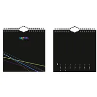 Heyda 5x HEYDA Kreativkalender Immerw21, 5x24 ws