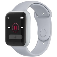 Tosuny Smartwatch, 1,4 Zoll Smartwatch für Damen & Herren, Fitness Tracker mit Herzfrequenz- und Schlafüberwachung, Schrittzähler, Musikwiedergabe, IP67 wasserdichte Fitnessuhr (Grey)