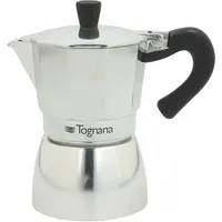Tognana TognanaGrancucina, kaffeemaschine 3 Tassen, Aluminium grau