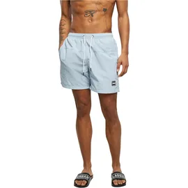 URBAN CLASSICS Badeshorts Urban Classics Herren Block Swim Shorts Summerblue L