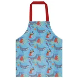 Ulster Weavers Kochschürze Kids Aprons, (Set, 1-tlg., Set), Baumwolle PVC-Überzug ca. 45x57cm Kinderschürze Bastel-/Malschürze bunt