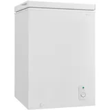 Bomann Gefriertruhe 100 Liter, Stufenlose Temperaturregelung, Gefrierkorb, weiß