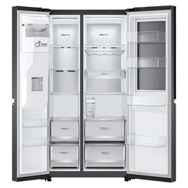 LG GSXV91MCAE Side-by-Side (635 l, 1790 mm hoch, Schwarz)