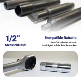 BITUXX Stoßdämpfer Werkzeug Set 50-tlg.