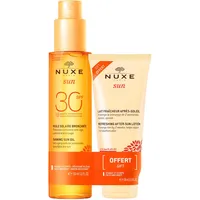 NUXE Sun Sonnenöl LSF 30 150 ml + After-Sun-Lotion 100 ml Set