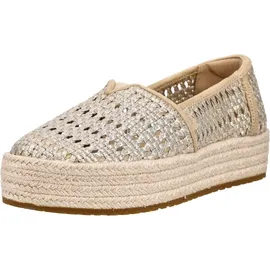TOMS Valencia Damen Beige/Gold 37