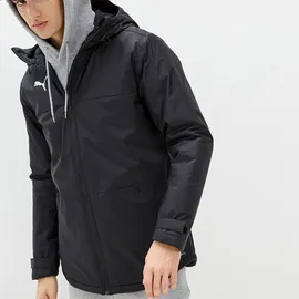 Puma TeamFINAL Parka Herren Schwarz XL