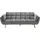 Bessagi Home Schlafsofa Cora Grau Samt